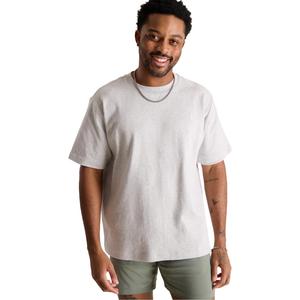 Мужская базовая футболка оверсайз Chubbies, Mid Grey Heather