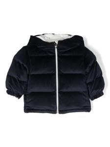 Moncler Enfant пуховик Daos с капюшоном, синий