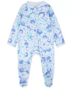 Комбинезон с принтом для мальчиков и девочек Nike, синий