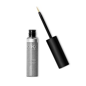 KIKO Milano, Glitter Eyeliner, Гелевая подводка для глаз с блестками, 02 Серебро, 4,5 мл