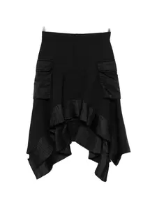 Бомбер на молнии Sacai, черный