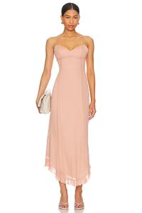 Платье макси халани Tularosa, лиловый