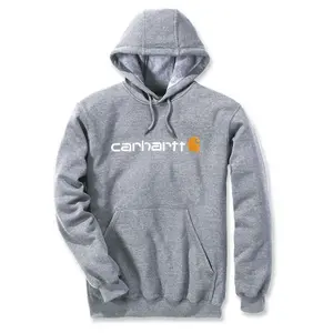 Худи Carhartt Logo Loose Fit, серый
