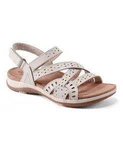 Женские босоножки Seravi на тонких ремешках с открытой пяткой Earth, слоновая кость/кремовый