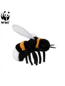 Мягкая игрушка - шмель (15 см) черного цвета