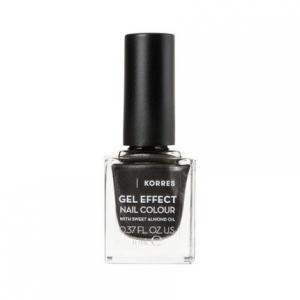 Краска для ногтей Korres Gel Effect 96 Moonstone Grey 11 мл Fotopharmacy