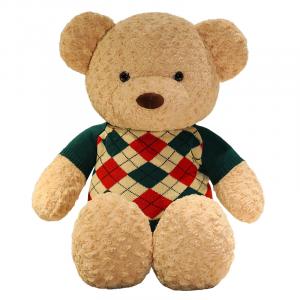 Свитер Bear, плюшевые куклы Teddy Bear, высота 80см130см Barbne, Ecru Bear