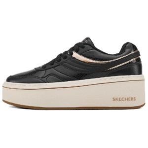 Skechers Кроссовки для скейтбординга Court Classics Low Top, женские, черно-золотые