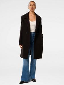 Петит пальто-кардиган Shelley с двубортной застежкой Forever New, Black