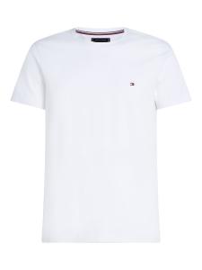 Tommy Hilfiger Core Stretch Slim Fit Футболка с круглым вырезом, белая