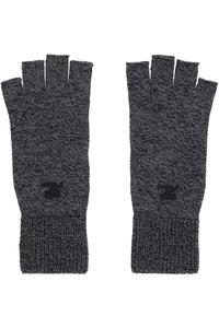 Courrèges Серые шерстяные перчатки