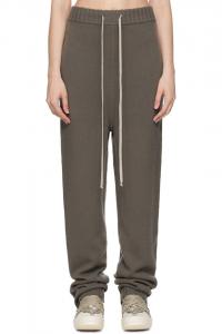 Конкордианс уютные брюки из кашемира Rasato Rick Owens, цвет dust