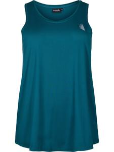 Спортивный топ Active By Zizzi ABASIC, цвет Petrol