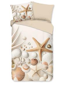 Комплект постельного белья Cote песочного цвета Good Morning, 240x200/220 см