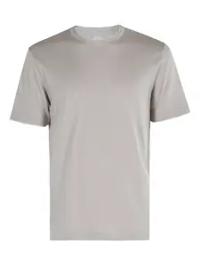 Двухслойная футболка с круглым вырезом Eleventy, серый