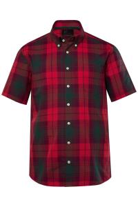 Рубашка на пуговицах классического кроя JP1880, Wine red/bright red