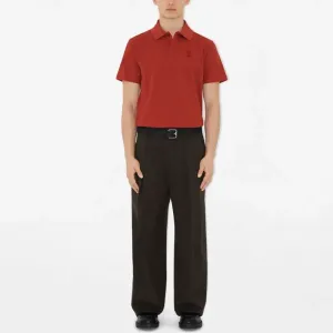 B Snake Cotton Hoodie Burberry, bright красный