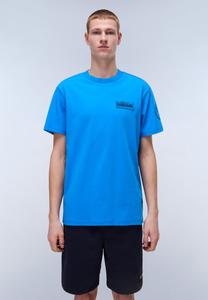 Футболка с принтом S-AMUNDSEN Napapijri, темно-синий