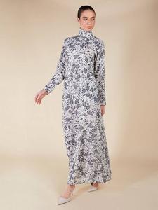 Платье макси Toile De Jour Aab, White/Multi