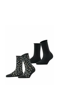 Носки Esprit Art Pattern 2-Pack, Black