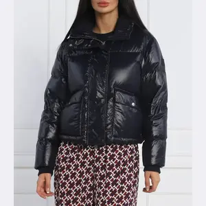 Пуховик Pirella 102 стандартного кроя Boss, синий