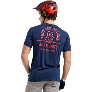 Футболка Troy Lee Designs Skyline Short-Sleeve Ride Troy Lee Designs, Locals Midnight