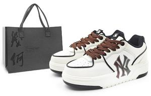 MLB Кроссовки для скейтбординга Chunky Liner, устойчивые к истиранию, низкие, унисекс, серо-коричневые