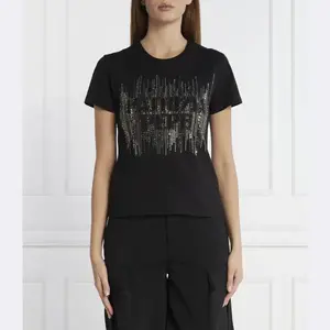 Футболка стандартного кроя Patrizia Pepe, черный