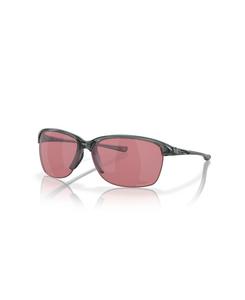 Женские прямоугольные солнцезащитные очки, Unstoppable OO9191 Oakley, Crystal Black