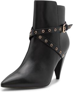 Женские ботильоны FOWT с заостренным носком и высокой зауженной шпилькой, на молнии сбоку, стильные, подходящие для вечеринок и повседневной носки, размеры 4-16 US, Black