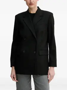 Двубортный блейзер Herman Day Birger Et Mikkelsen, черный