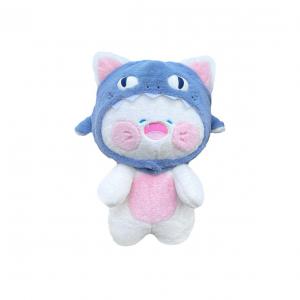 QICAIYANG Милый плюшевый акулокот для успокоения и компании, 35см/50см/60см
