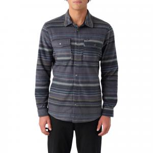 Мужская рубашка-куртка Glacier Overshirt из суперфлиса. O'Neill, Graphite