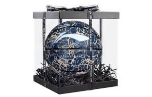 Badfive PU баскетбольный мяч navy blue размер 7 тренировочный unisex LINING, Gift Box Set