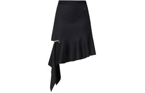 Повседневная длинная юбка женская черная Evisu