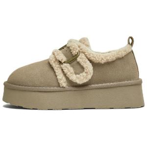 Теплые женские зимние сапоги высотой 7 см BASTO, Khaki