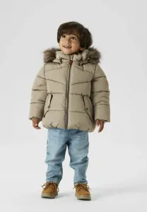 Зимняя куртка wattierte kapuzen Name It, Timber Wolf