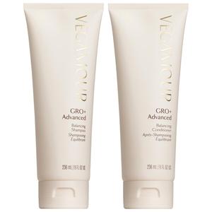 Набор шампуня и кондиционера GRO+ Advanced Balancing предназначен для борьбы с выраженными признаками истончения волос. Vegamour