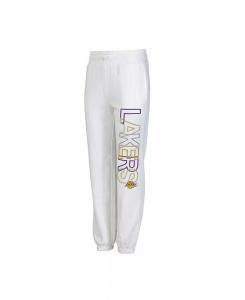 Женские белые брюки Sunray Los Angeles Lakers Concepts Sport