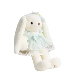 Кукла плюшевая Princess Dress Little Rabbit, высота 40см/50см QIANXIONG, зеленый