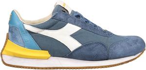 Мужские кроссовки Diadora Equipe Mad со шнуровкой для повседневной носки - синие