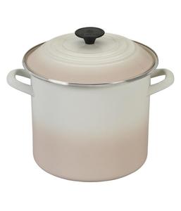 Кастрюля из эмалированной стали объемом 8 кварт с крышкой Le Creuset, Meringue