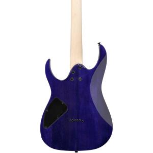 Электрогитара Ibanez RG421QM со стеганым кленовым топом Cerulean Blue Burst