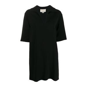 Платье с короткими рукавами женское черное Gucci