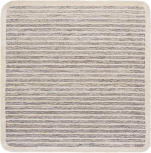 Ковер SAFAVIEH, 183 x 183 см, коллекции Ebony — коричневый и ivory, ручной работы из шерсти, идеально для гостиной, спальни, столовой (EBN325T)