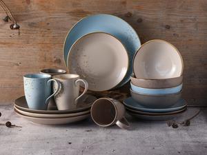 Комбинированный сервиз 16 предметов скандинавия Creatable, мультиколор