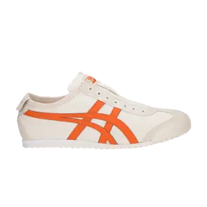 Кроссовки Onitsuka Tiger Mexico 66 Slip-On 'Birch Orange', кремовый
