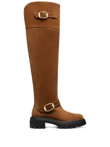 Сапоги Emerson Moto 50 Stuart Weitzman, коричневый