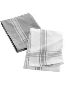 Douceur d’Intérieur Кухонные полотенца серого цвета