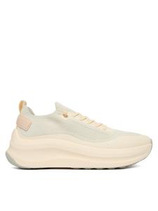 Кроссовки Calvin Klein Chunky Runner Lace Up Sock Knit YW0YW02033, экрю